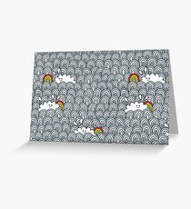 Blue sky - you`re lucky! Greeting Card