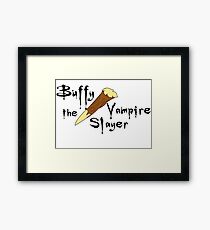 Buffy the Vampire Slayer Framed Print