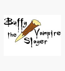 Buffy the Vampire Slayer Photographic Print