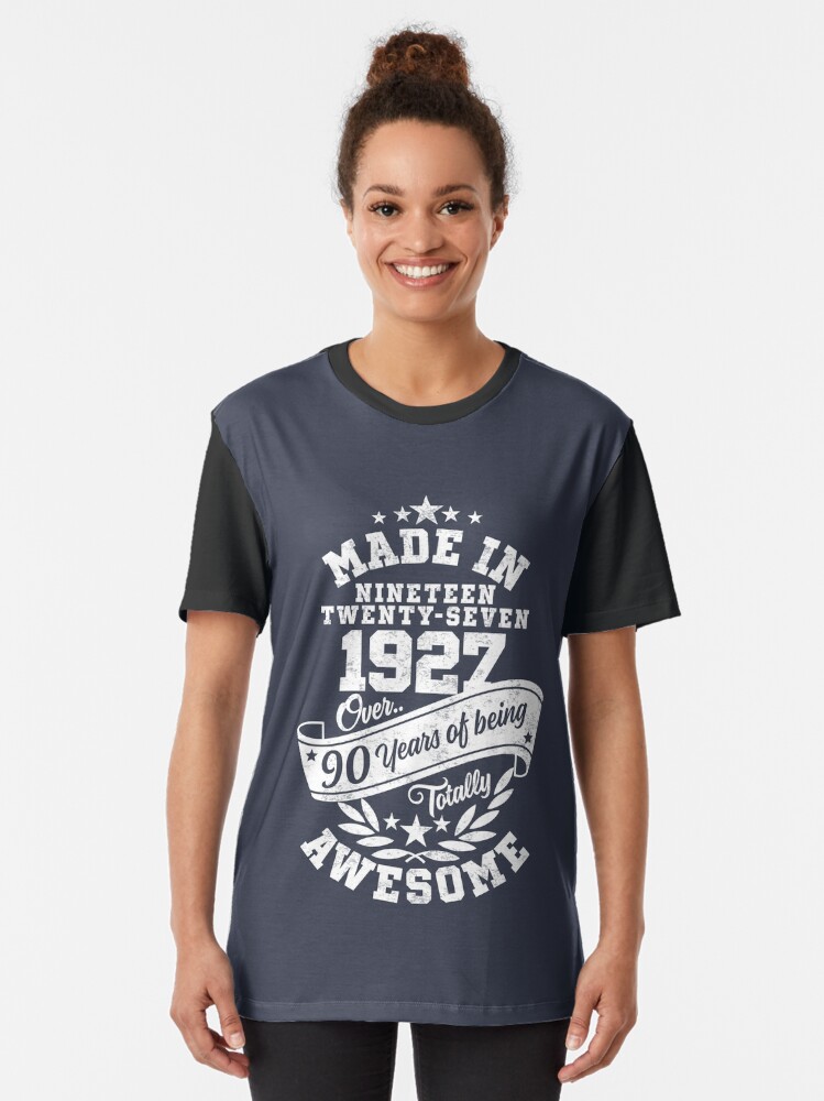 Alternative Ansicht von Made in 1927 - In über 90 Jahren absolut fantastisch Grafik T-Shirt
