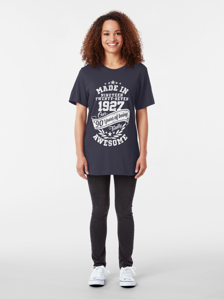 Alternative Ansicht von Made in 1927 - In über 90 Jahren absolut fantastisch Slim Fit T-Shirt