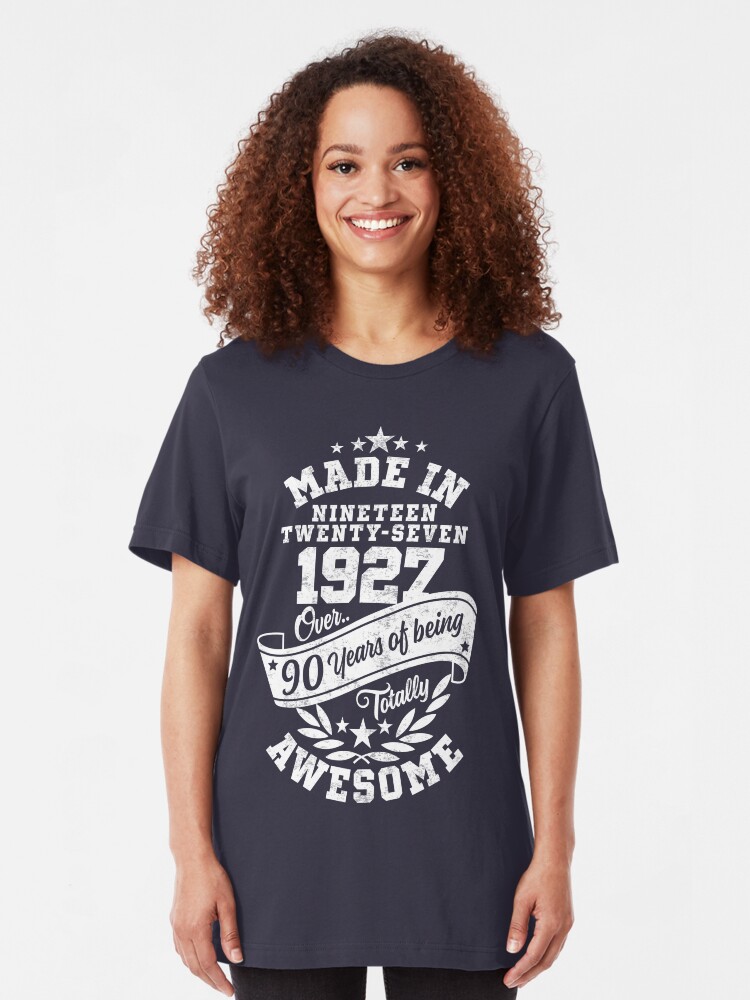 Alternative Ansicht von Made in 1927 - In über 90 Jahren absolut fantastisch Slim Fit T-Shirt