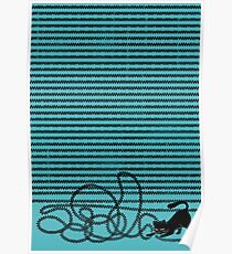 Unravel (in Blue) Poster