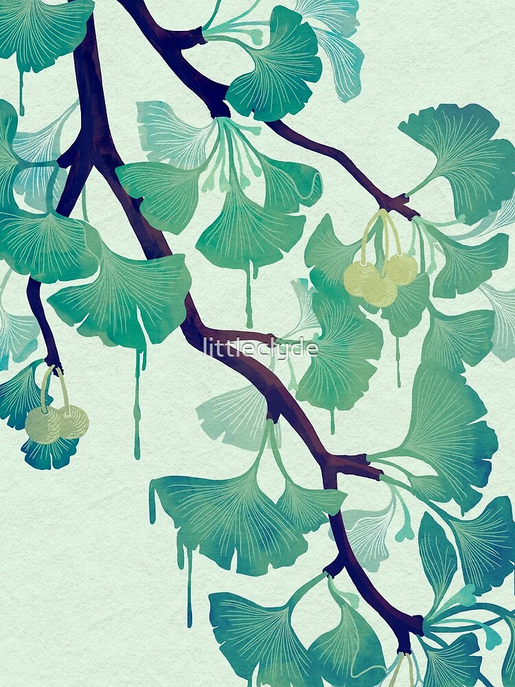 O Ginkgo (in Green) by littleclyde