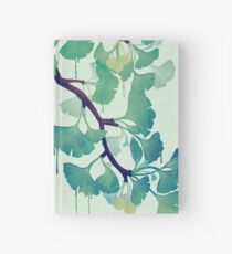 O Ginkgo (in Green) Hardcover Journal