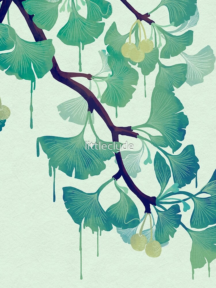 O Ginkgo (in Green) by littleclyde