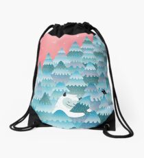 Tree Hugger Drawstring Bag