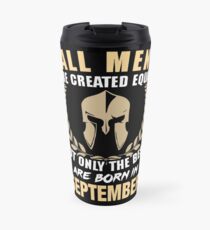 born in september Travel Mug