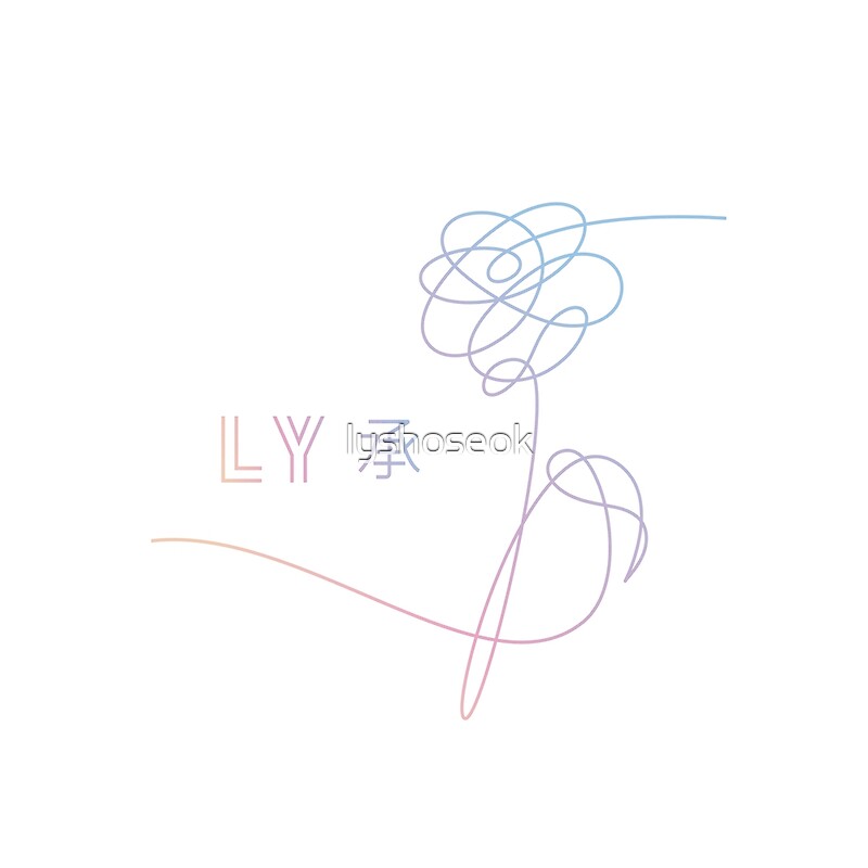 "BTS LOVE YOURSELF FLOWER" Art Prints by lyshoseok | Redbubble