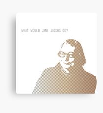 WWJJD? Canvas Print