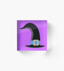 witches hat Acrylic Block
