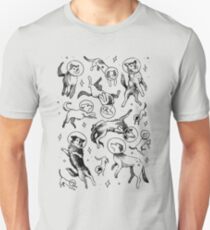 Raum Hunde Unisex T-Shirt