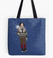 Snøen laver ned Tote Bag