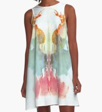 Psychology, Inkblot test, Ninth blot, Rorschach, inkblot test A-Line Dress