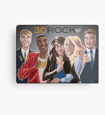 30 Rock Metal Print