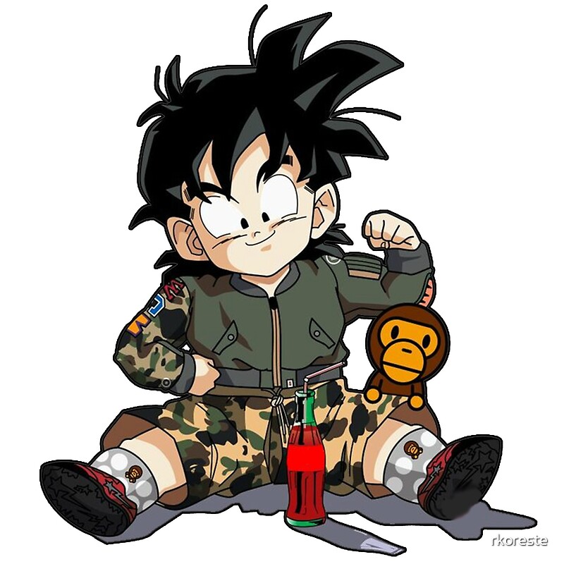 Goku Bape: Art Prints | Redbubble