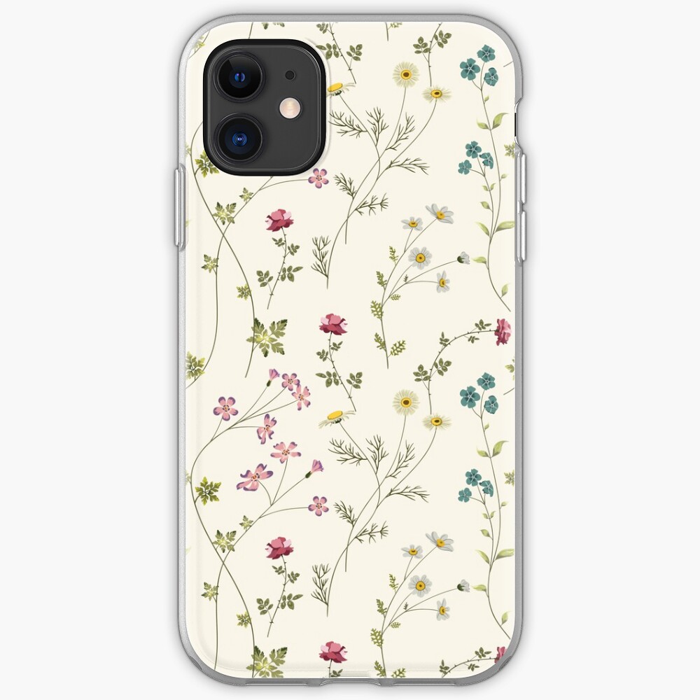 "Pressed Flowers" iPhone Case & Cover by SandiTyche Redbubble