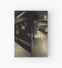 London underground Hardcover Journal