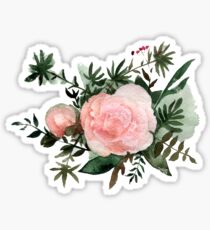 Peony flower Sticker