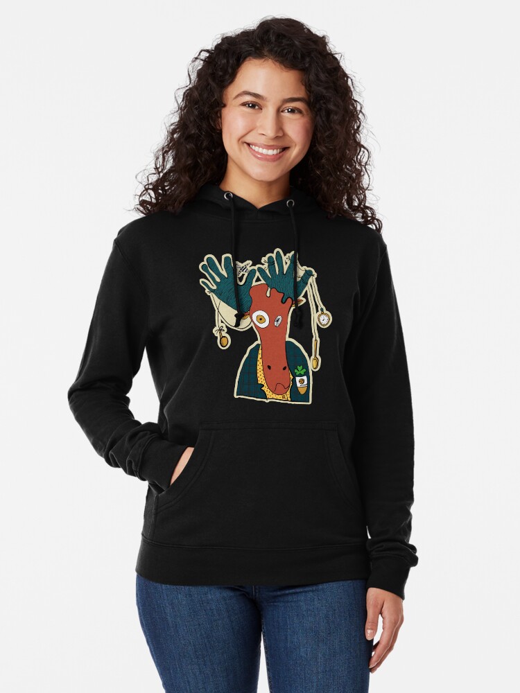Alternative Ansicht von Elch Leichter Hoodie