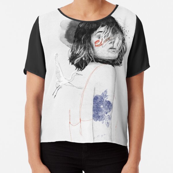 ARDEIDAE Chiffon Top