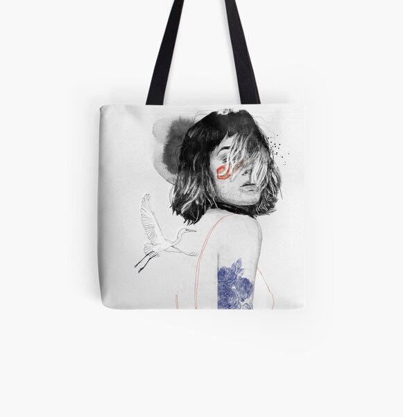 ARDEIDAE All Over Print Tote Bag
