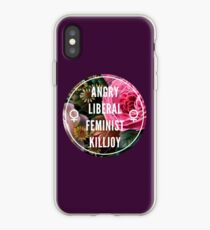 Angry Liberal Feminist Killjoy iPhone Case