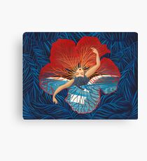 Flower Hawaii Pele Canvas Print