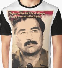 Saddam Hussein Graphic T-Shirt