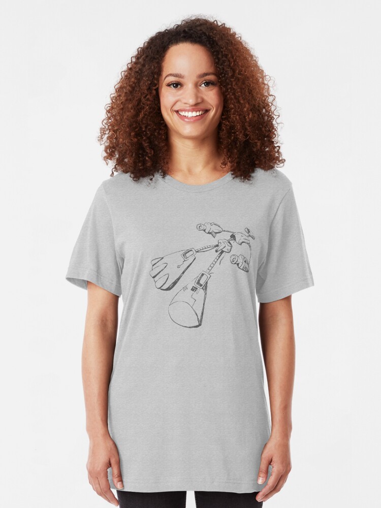 Alternate view of Black Jay Films T-shirt 003 Slim Fit T-Shirt