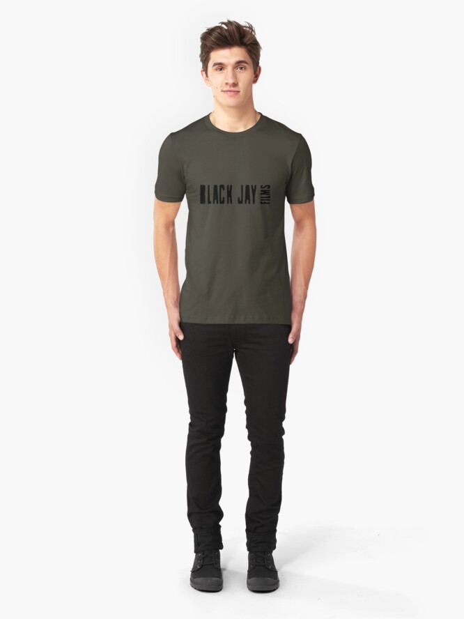 Alternate view of Black Jay Films Logo T-shirt Slim Fit T-Shirt