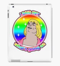 What's Going On!? iPad Case/Skin