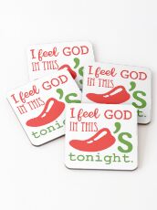 I feel God... Coasters