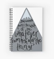 West Wing Toby Wrath of the Whatever Spiral Notebook