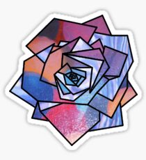 Rose (Sampled Bubble Gum + StarryNight Omage) Geometry Sticker