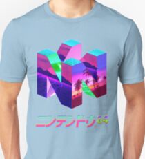 Camiseta ajustada Nintendo 64 Vaporwave