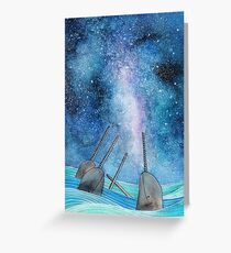 Tarjeta de felicitación Noche estrellada