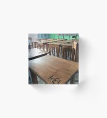 school desks Acrylic Block