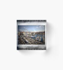 Marseilles Harbor Acrylic Block