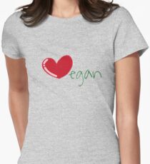 Vegan Women's Fitted T-Shirt