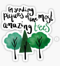 Dear Evan Hansen Amazing Trees Sticker