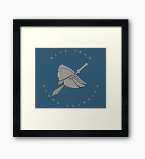 Blue Team Arena Champion Framed Print