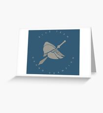 Blue Team Arena Champion Greeting Card