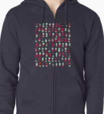 Robotz - Neons Zipped Hoodie