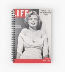 Marilyn Monroe LIFE Cover Spiral Notebook