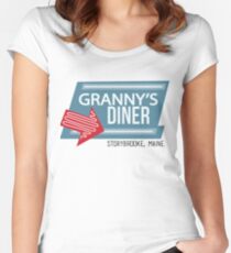 Granny's Diner - Once Upon a Time Women's Fitted Scoop T-Shirt