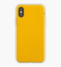Gelbes Leder iPhone-Hülle & Cover
