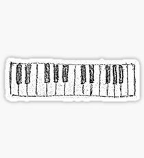 Piano Passion Sticker