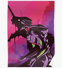 EVA 01 - Evangelion T-Shirt / Poster / Handyhülle / Becher Poster