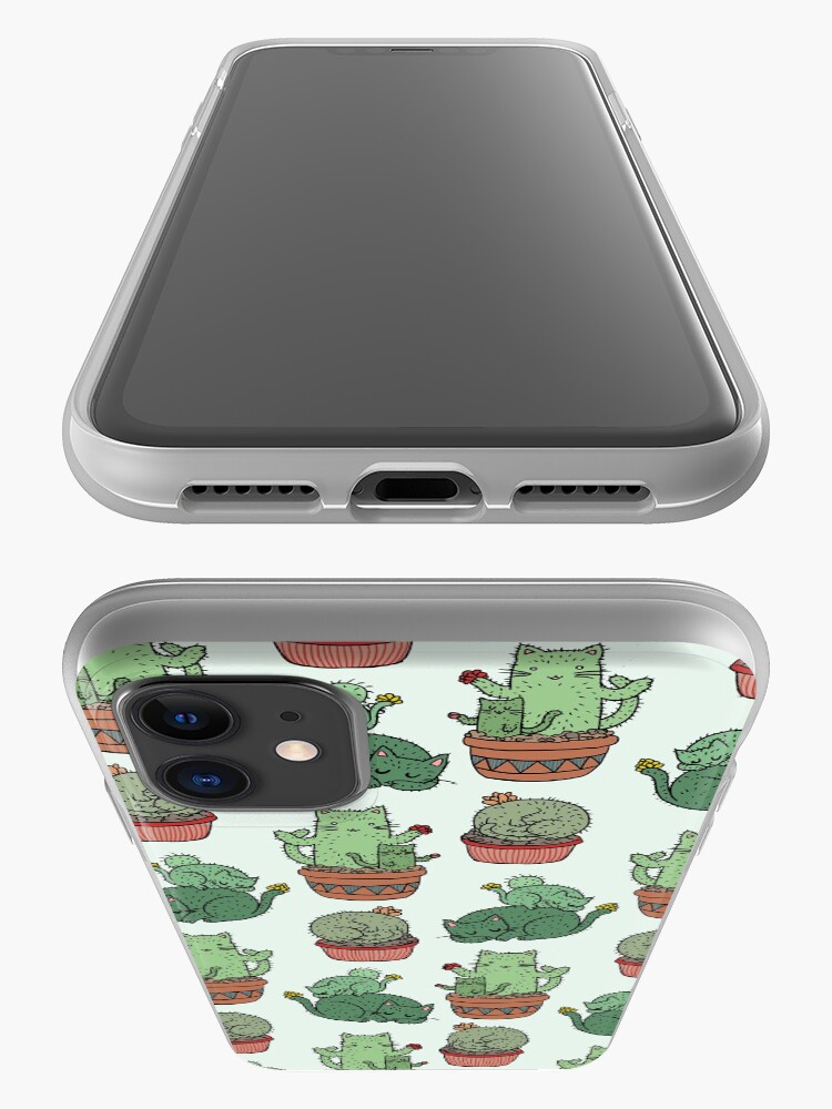 Alternate view of Cactus Cats iPhone Case & Cover